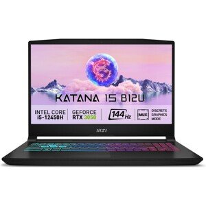 MSI Katana 15 B12UDXK-298XCZ - notebook - černý