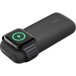 Belkin BoostCharge Pro powerbanka pro Apple Watch, USB-C, 10000mAh, černá