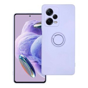 Smarty Ring silikonový kryt Xiaomi Redmi Note 12 PRO+ 5G fialový