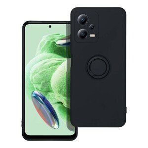 Smarty Ring silikonový kryt Xiaomi Redmi Note 12 5G černý