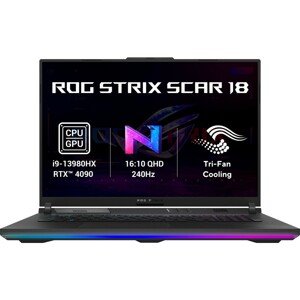 ASUS ROG Strix SCAR 18 (G834JY-NEBULA054W) G834 černý