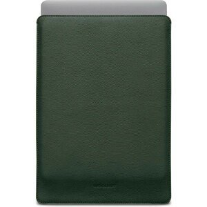 Woolnut kožené Sleeve pouzdro pro 15" MacBook Air tmavě zelené