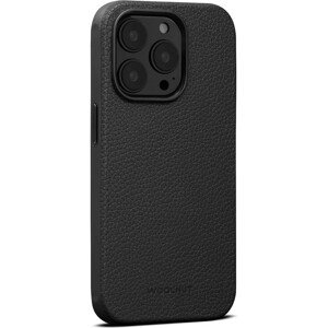 Woolnut kožený kryt pro iPhone 14 Pro černý