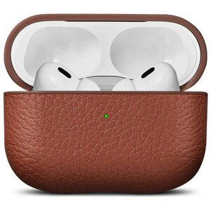 Woolnut kožené pouzdro pro AirPods Pro 2. generace hnědé