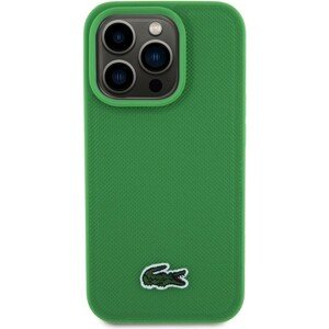 Lacoste Iconic Petit Pique Woven Logo Magsafe kryt iPhone 15 Pro Max zelený