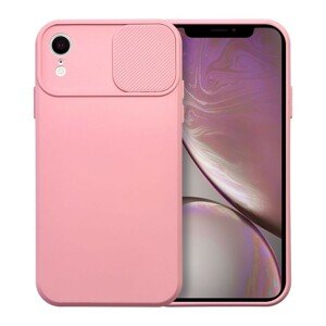 Smarty Slide Case pouzdro iPhone XR růžový