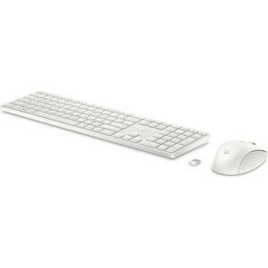 HP 650 bezdrátová klávesnice a myš bílá