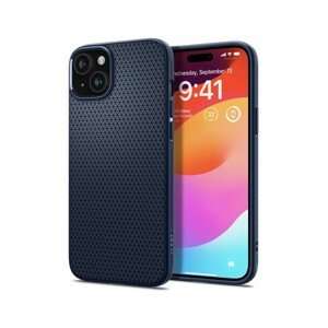 Spigen Liquid Air kryt iPhone 15 modrý