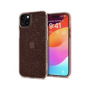 Spigen Liquid Crystal Glitter kryt iPhone 15 Plus růžový