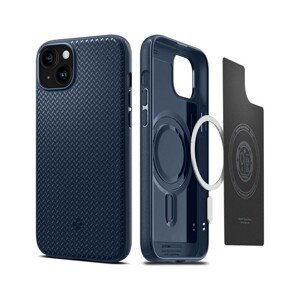 Spigen Mag Armor MagFit kryt iPhone 15 modrý