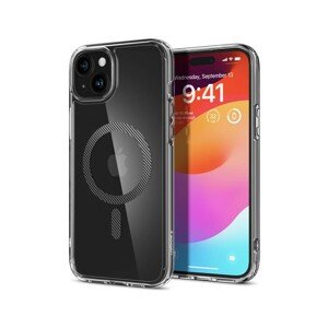 Spigen Ultra Hybrid MagFit kryt iPhone 15 karbonový