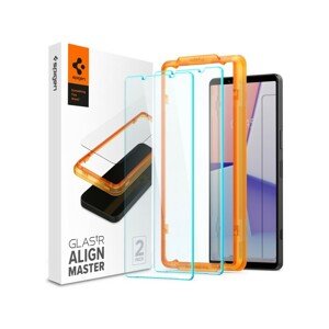 Spigen Glass tR Align Master tvrzené sklo 2 Pack Sony Xperia 1 V