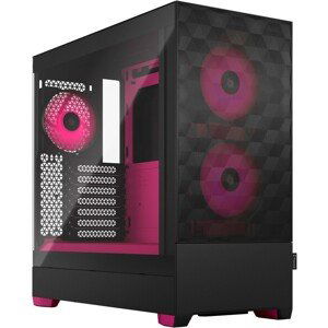 Fractal Design Pop Air RGB Magenta Core TG Clear Tint