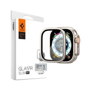 Spigen Glass tR Slim Pro 1 Pack tvrzené sklo Apple Watch Ultra 2/Ultra 49mm šedé