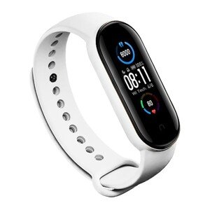 RhinoTech řemínek pro Xiaomi Mi Band 5 bílý