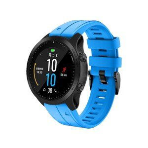 RhinoTech sportovní silikonový řemínek pro Garmin QuickFit 26mm modrý