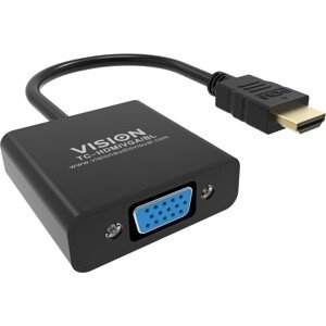 Vision HDMI na VGA adaptér TC-HDMIVGA/BL černý