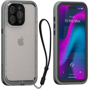 Catalyst Total Protection voděodolný kryt pro iPhone 15 Pro Max, titanově šedá