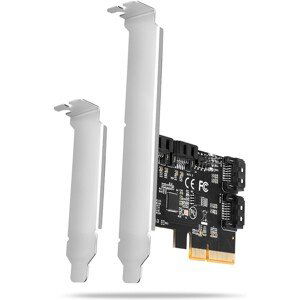 AXAGON PCES-SJ2 PCIe řadič 2x interní SATA 6G port