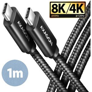 AXAGON BUCM432-CM10AB kabel USB-C PD 1m černý