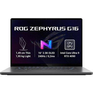 ASUS ROG Zephyrus G16 (GU605MY-NEBULA026W) šedý