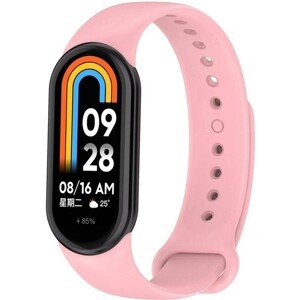 RhinoTech řemínek pro Xiaomi Mi Band 8, světle růžová