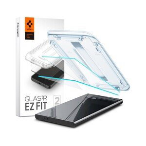Spigen Glass tR EZ Fit HD 2 Pack ochranné sklo Samsung Galaxy S24 Ultra čiré
