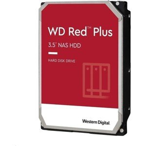 WD RED PLUS NAS WD60EFPX 6TB SATAIII/600 256MB cache 180MB/s CMR