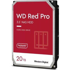 WD RED Pro NAS WD201KFGX 20TB SATAIII/600 512MB cache, 268 MB/s, CMR