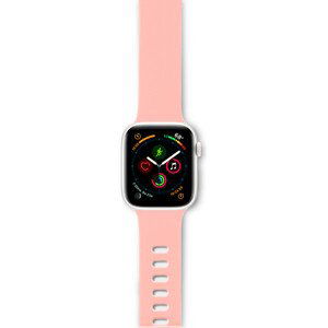 EPICO Silicone řemínek Apple Watch 42/44mm růžový