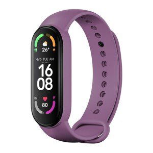 RhinoTech řemínek pro Xiaomi Mi Band 6 fialový