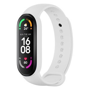 RhinoTech řemínek pro Xiaomi Mi Band 6 bílý