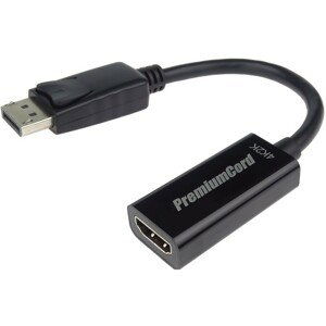 PremiumCord adaptér DisplayPort - HDMI M/F 4K*2K@30Hz 20cm
