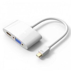 PremiumCord adaptér Mini DisplayPort - HDMI + VGA 1080p