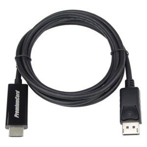 PremiumCord kabel DisplayPort-HDMI 1m