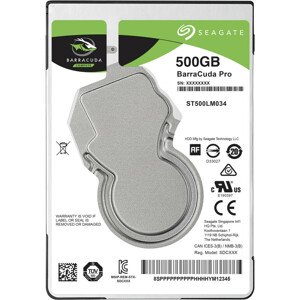 Seagate BarraCuda Pro HDD 2,5" 500GB