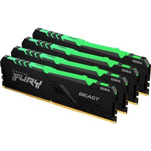 Kingston FURY Beast 32GB 3200MHz DDR4 CL16 DIMM (4x8GB) RGB