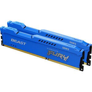 Kingston FURY Beast 8GB 1600MHz DDR3 CL10 DIMM (2x4GB) Blue