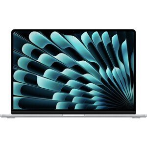 CTO Apple MacBook Air M3 13,6" 256GB 10x GPU (2024) / CZ KLV / stříbrný / 10x GPU / 256GB SSD / 30W