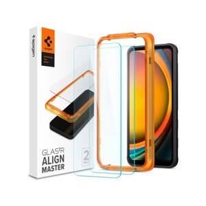 Spigen Glass tR AlignMaster 2 Pack tvrzené sklo Samsung Galaxy Xcover 7