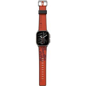 SKINARMA Spunk řemínek Apple Watch 49/45/44/42 mm oranžový