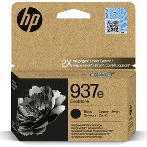 HP 937e EvoMore Black originální kazeta s inkoustem černá