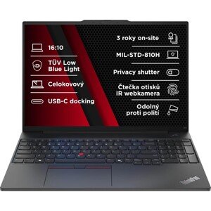 Lenovo ThinkPad E16 Gen 2 Intel (21MA002SCK) černý