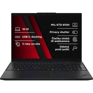Lenovo ThinkPad L16 Gen 1 AMD (21L7001MCK) černý