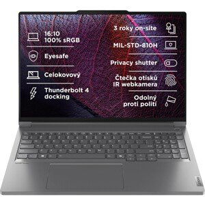 Lenovo ThinkBook 16p G5 IRX (21N50012CK) šedý