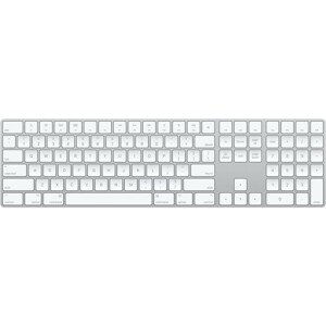 Apple Magic Keyboard s číselnou klávesnicí stříbrná - česká