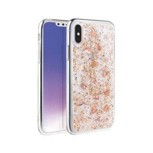 UNIQ Lumence Clear iPhone XS Max růžovo zlaté