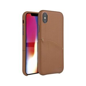 UNIQ Duffle Tandy iPhone XS/X hnědé