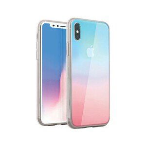 UNIQ Glaze Ombre Pastel Dreams iPhone XS Max růžové