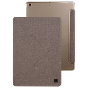 UNIQ Yorker Kanvas Plus pouzdro se stojánkem Apple iPad Pro 11" (2018) béžové